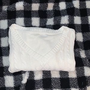 Soft Cute White Sweater!